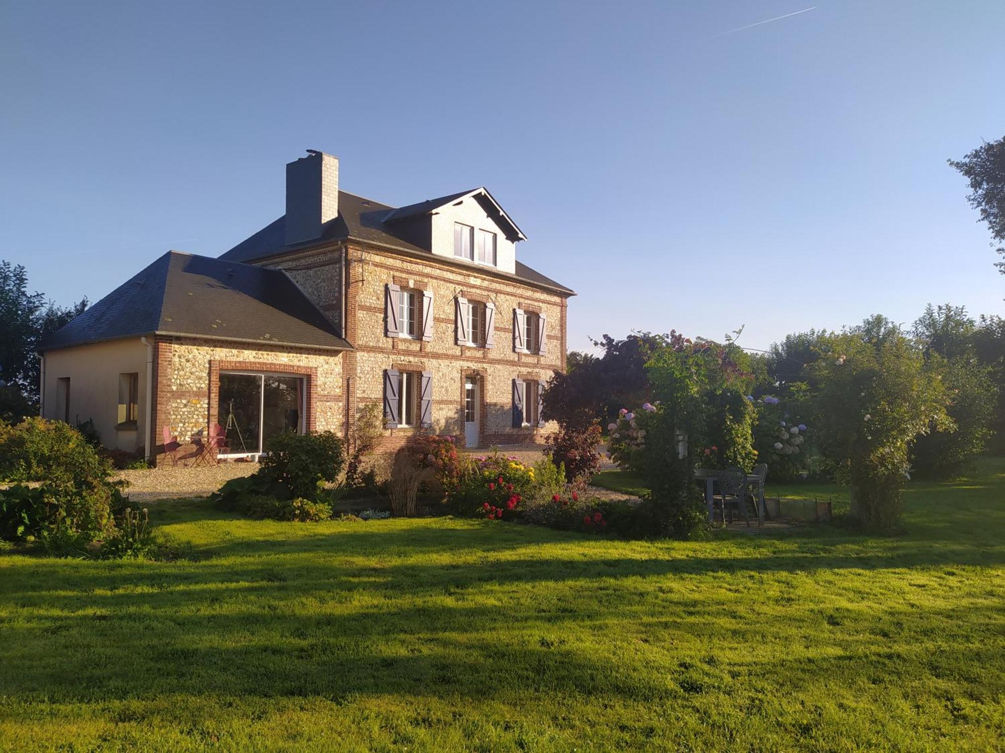 Chambres D'Hotes " Le Clos Des Colimacons " Maniquerville Eksteriør billede